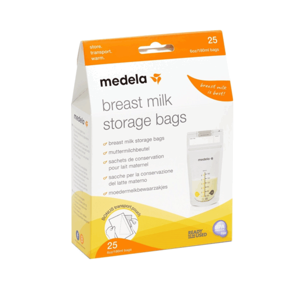 Medela Σακουλάκια Αποθήκευσης Μητρικού Γάλακτος 180ml 25τμχ - Image 3