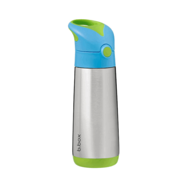 B.Box Μπουκάλι Θερμός 500ml Blue-green με Καλαμάκι - Image 3