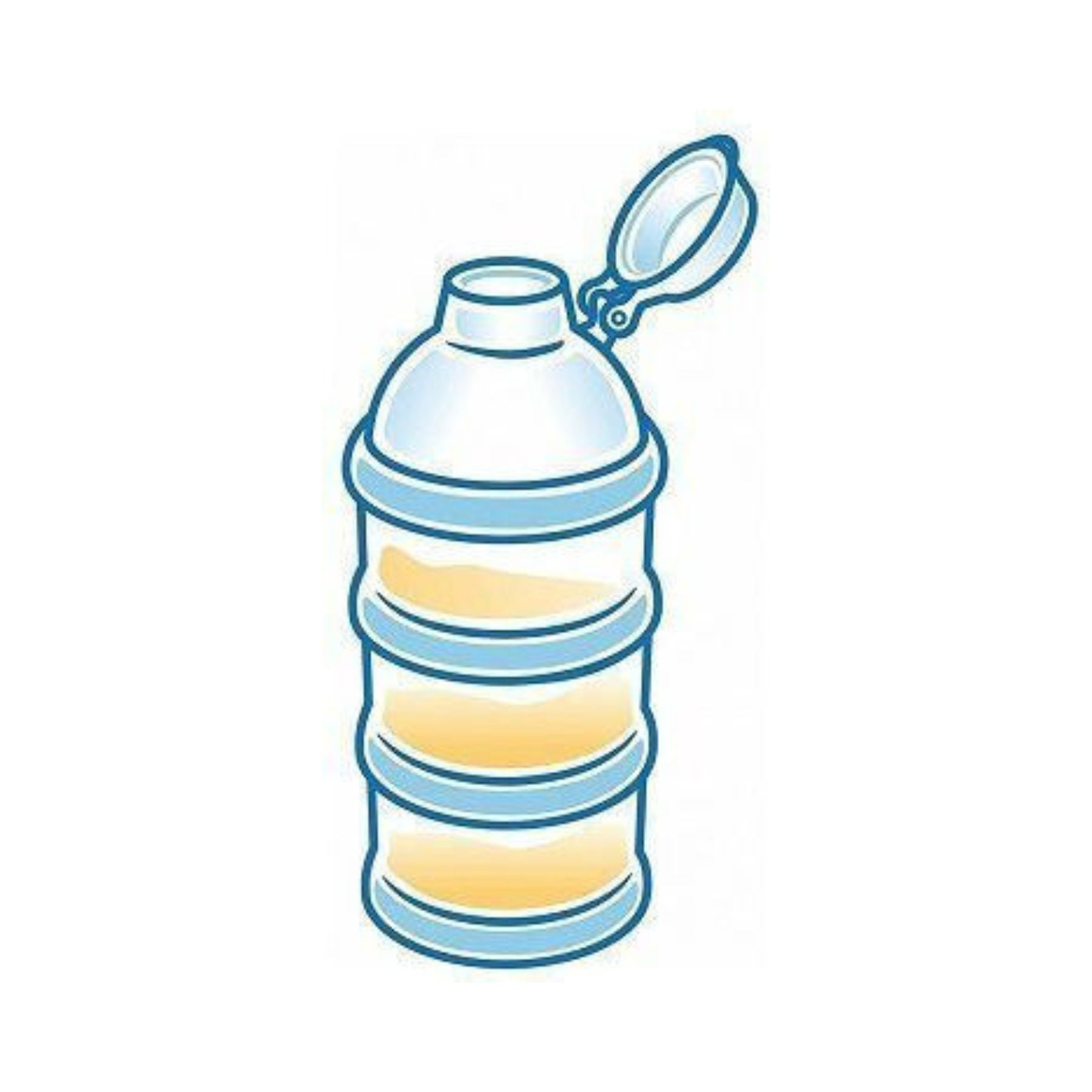 Nuk Δοσομετρητής Γάλακτος σε Σκόνη για 3 Μερίδες Φαγητού Μπλε - Image 3