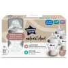 Tommee Tippee Σετ Πλαστικά Μπιμπερό Closer to Nature Κατά των Κολικών με Θηλή Σιλικόνης 260ml για 0+ μηνών 3τμχ