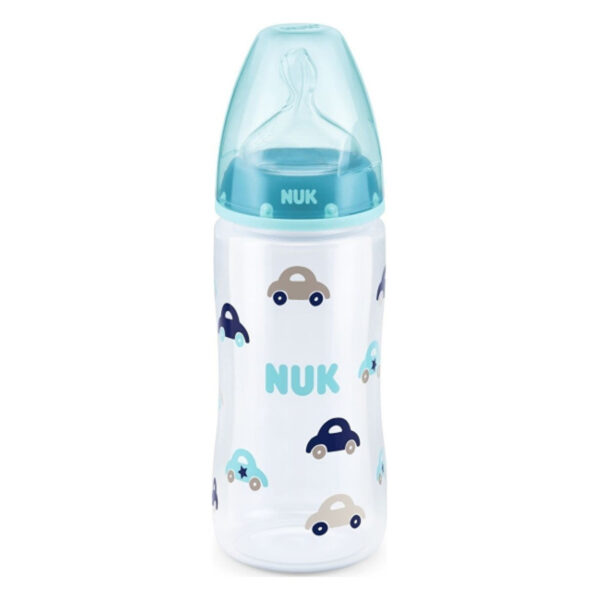 Nuk First Choice+ PP Γκρί/Κίτρινο Καρπουζάκια, Θηλή Latex 300ml