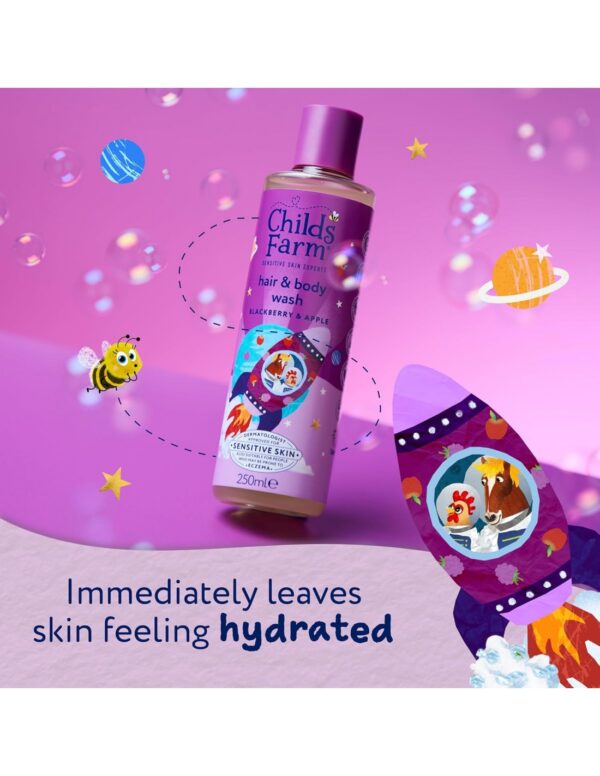 Childs Farm Παιδικό Αφρόλουτρο & Σαμπουάν με Μήλο σε Μορφή Gel 250ml - Image 2
