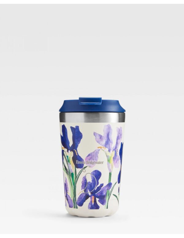 Chilly's Original Coffee Cup | Emma Bridgewater | BLUE IRIS | 340ML - Image 4