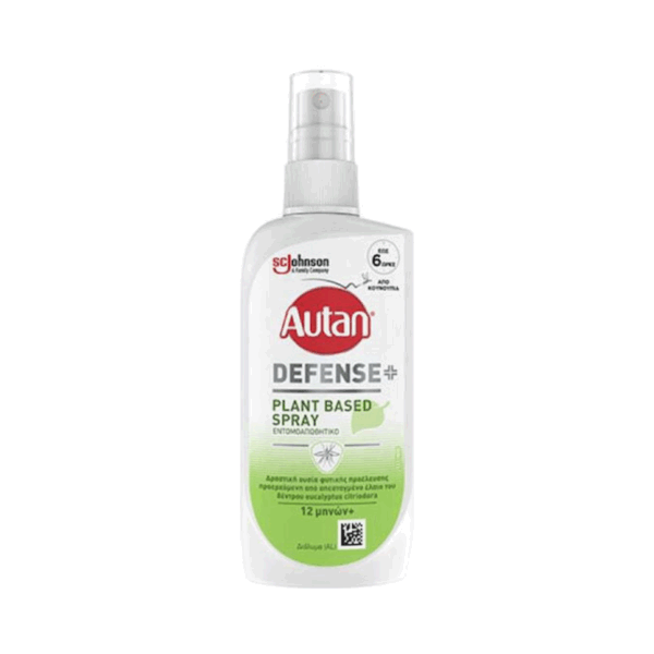 Autan Defense Plant Based Εντομοαπωθητική Λοσιόν σε Spray Κατάλληλη για Παιδιά 100ml