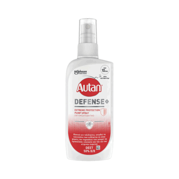 Autan Defense Extreme Protection Αντικουνουπικό Spray με DEET 50% – 100ml