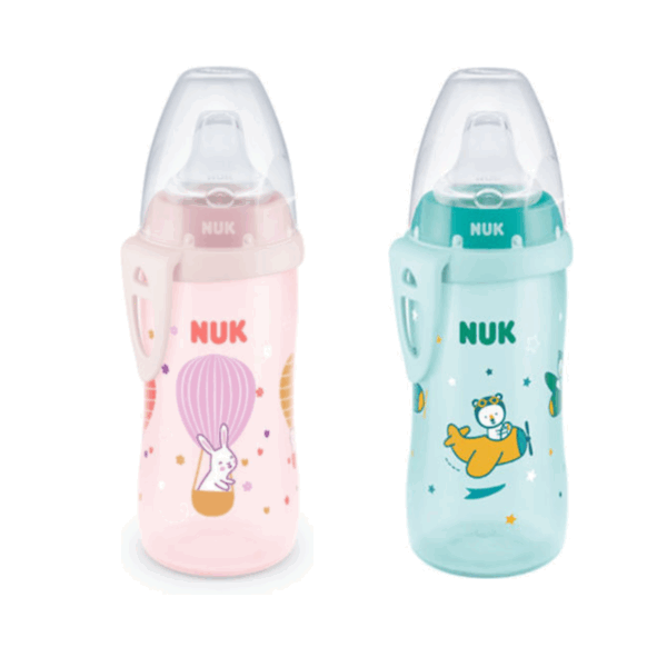 Nuk Active Cup Εκπαιδευτικό Μπιμπερό Πλαστικό για 12m+ 300ml