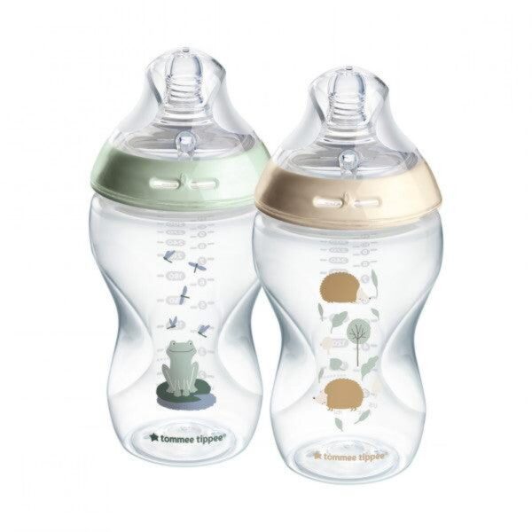Tommee Tippee Μπιμπερό με Θηλή Σιλικόνης 0m+ 260ml – Αντικολικό