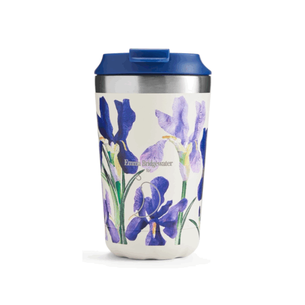 Chilly's Original Coffee Cup | Emma Bridgewater | BLUE IRIS | 340ML
