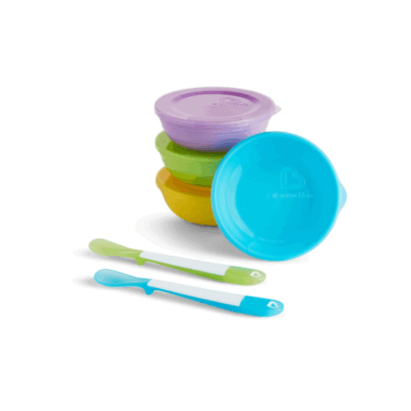 Munchkin Παιδικό Σετ Φαγητοδοχείου Love A Bowls από Πλαστικό6τμχ