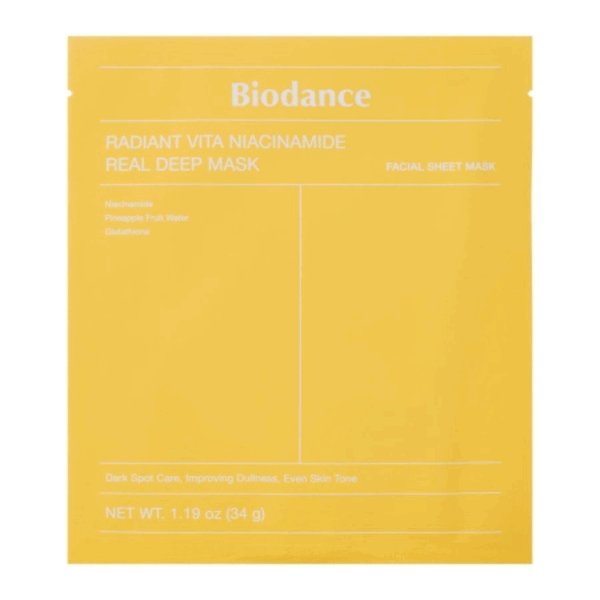 Biodance Real Deep Μάσκα Προσώπου για Λάμψη 34gr