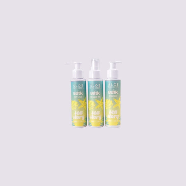 Aloe Colors Sea Story Bag | Hair & Body mist,Body Lotion,Shower Gel 100ml - Image 3