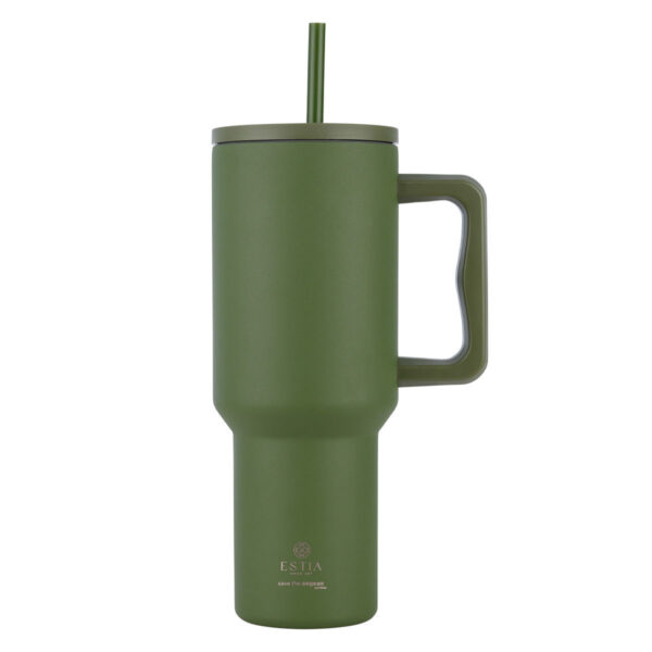 Estia Θερμός Straw Tumbler XL Save The Aegean 1200ml FOREST SPIRIT