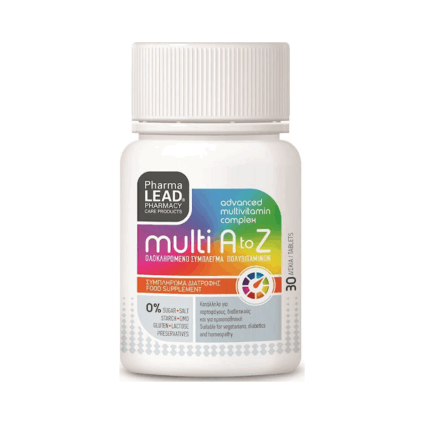 Pharmalead Multi A to Z Βιταμίνη 30 κάψουλες