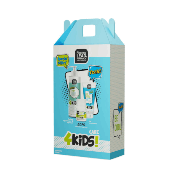 Pharmalead Promo 4Kids Bubble Fun 2 Σε 1 Σαμπουάν & Αφρόλουτρο 500ml & Hair Conditioner 150ml & Δώρο Hurry Up Roll-on Κρεμώδες Αποσμητικό 3τμχ