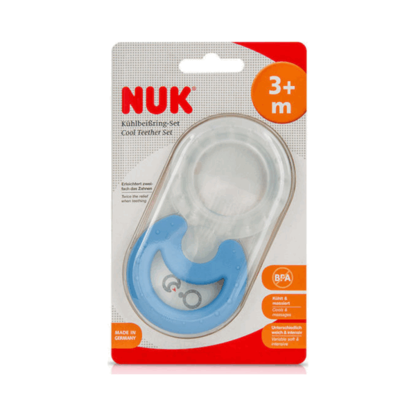 Nuk Μασητικός Κρίκος Οδοντοφυΐας με Gel από Σιλικόνη για 3 m+ - Image 2
