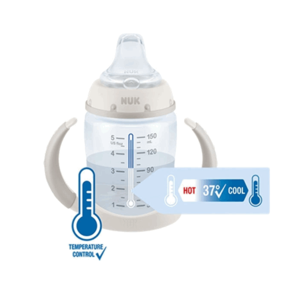 Nuk Εκπαιδευτικό Μπιμπερό με Λαβές First Choice 6m+ The Lion King 150ml - Image 2