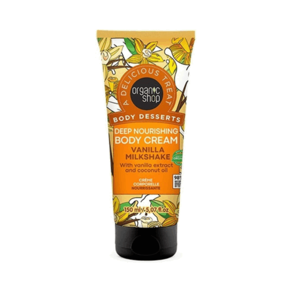 Body Desserts Θρεπτική Κρέμα σώματος Vanilla Milkshake, 150ml