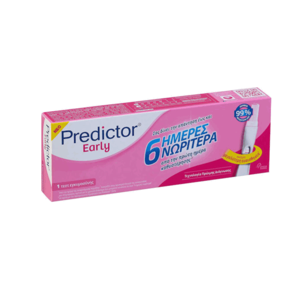 Predictor Early 1τμχ Τεστ Εγκυμοσύνης 6 Ημέρες Νωρίτερα - Image 2