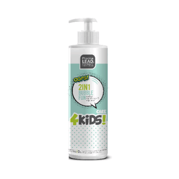 Pharmalead Promo 4Kids Bubble Fun 2 Σε 1 Σαμπουάν & Αφρόλουτρο 500ml & Hair Conditioner 150ml & Δώρο Hurry Up Roll-on Κρεμώδες Αποσμητικό 3τμχ - Image 3