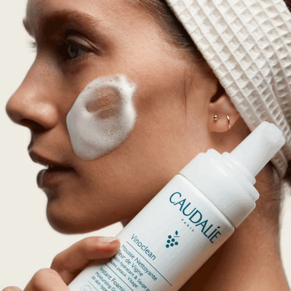 Caudalie Vinoclean Αφρός Καθαρισμού Προσώπου 50ml - Image 3