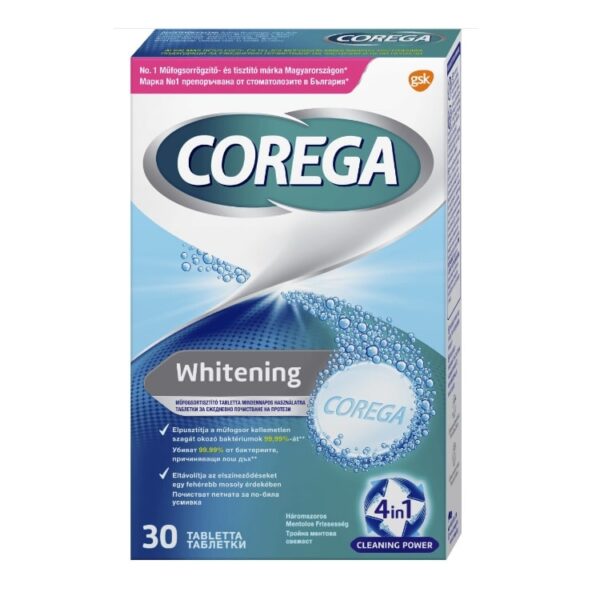 Corega Καθαριστικό Οδοντοστοιχίας 30τμχ