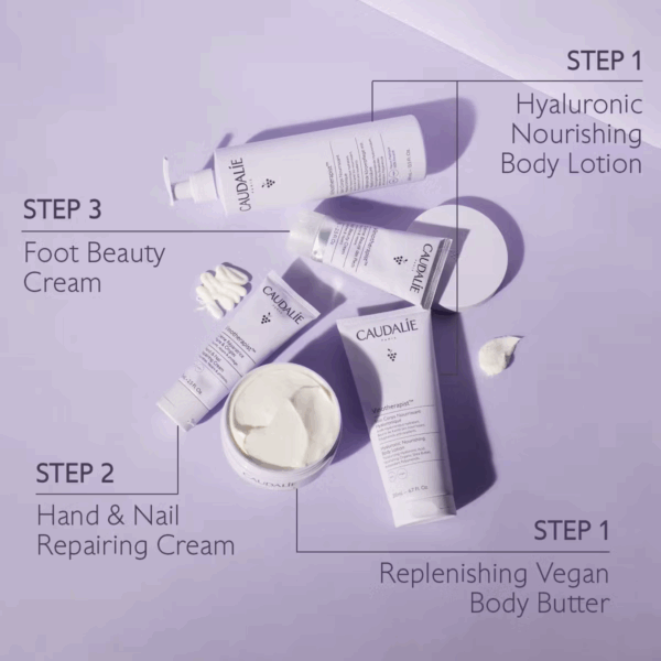 Caudalie Vinotherapist™ Vegan Body Butter | Βούτυρο Σώματος Για Ξηρές Επιδερμίδες 250ml - Image 5