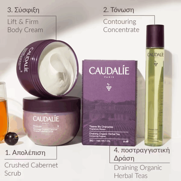 Caudalie Vinosculpt Κρέμα για Σύσφιξη Σώματος Lift & Firm 250ml - Image 8