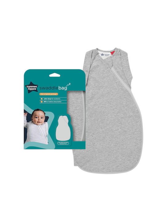 Grobag Καλοκαιρινός Υπνόσακος Swaddle Bag 1 tog Grey Marl 3-6 Μηνών - Image 2