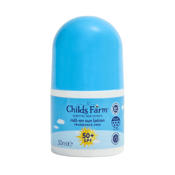Childs Farm Roll On SPF50 Αδιάβροχο Παιδικό Αντηλιακό Stick 50ml