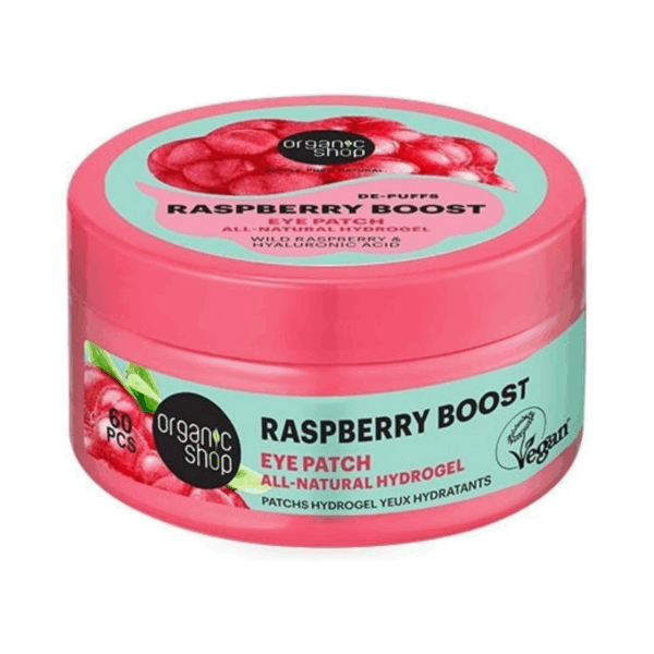 Natura Siberica Eye Patches με Βατόμουρο Boost De-puffs, 60τμχ
