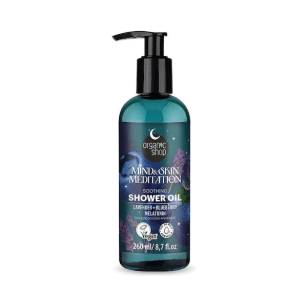 Organic Shop Night Λάδι για Ντους Λεβάντα 260ml