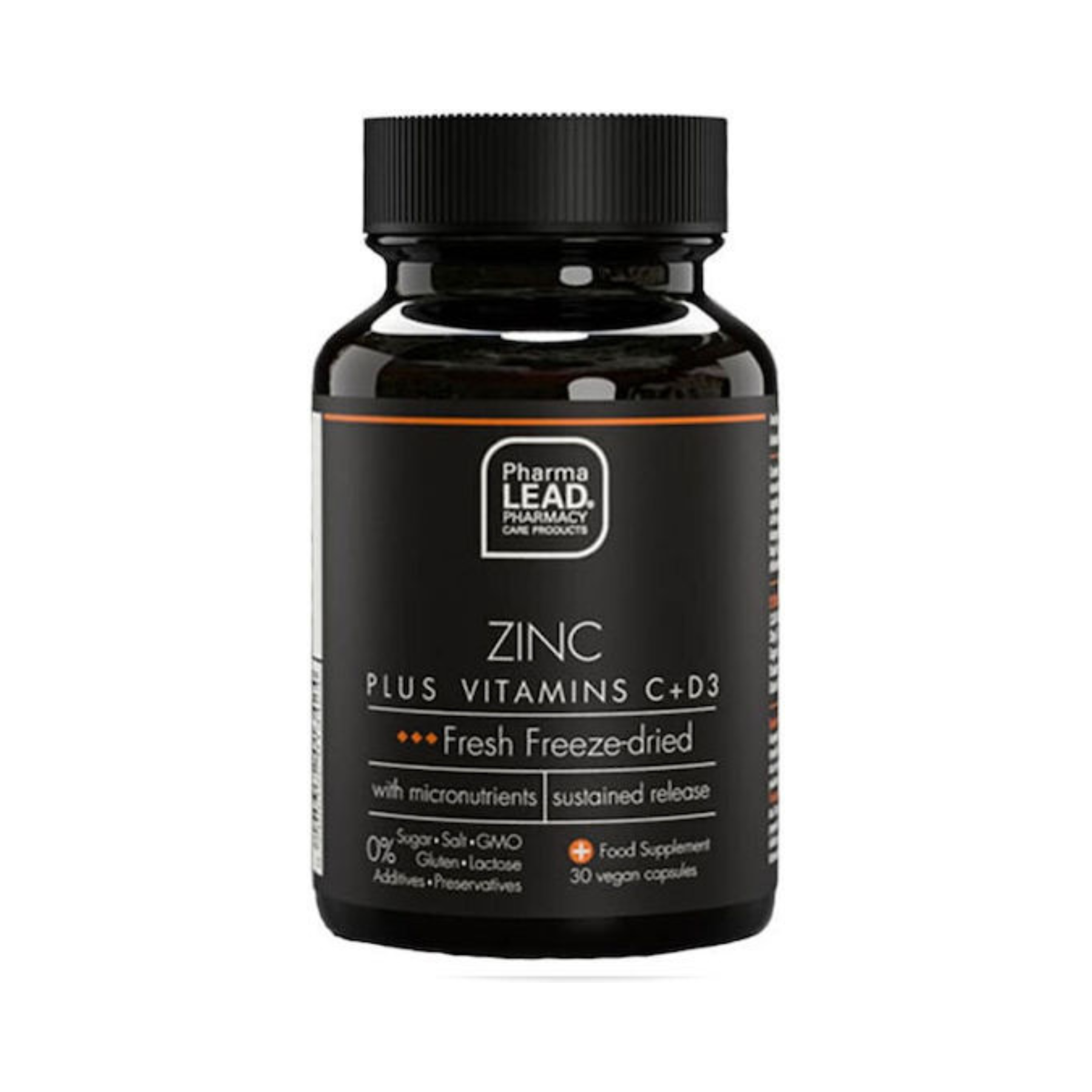 Pharmalead Zinc Plus Vitamin C & D3 200mg 200iu 30 κάψουλες