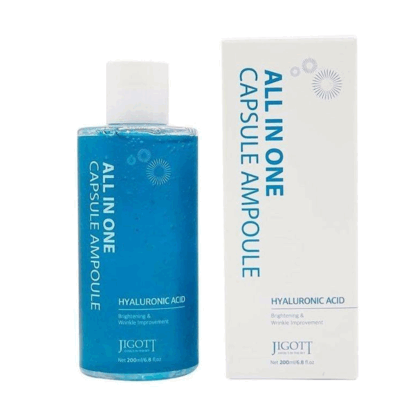 Jigott All In One Capsule Ενυδατικό Serum Προσώπου  Υαλουρονικό Οξύ για Λάμψη 200ml