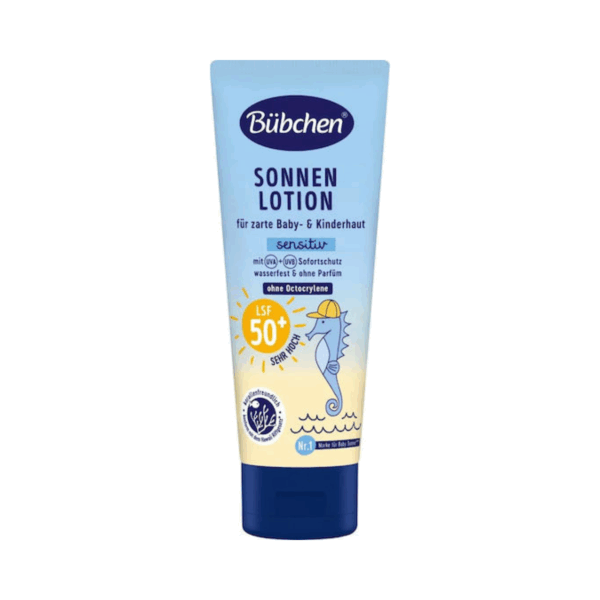 Bubchen SPF50 Αδιάβροχο Βρεφικό Αντηλιακό Γαλάκτωμα για Πρόσωπο & Σώμα 100ml