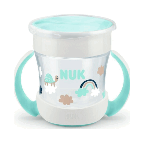 Nuk Παιδικό Ποτηράκι "Mini Magic" από Πλαστικό Τιρκουάζ 160ml για 6m+