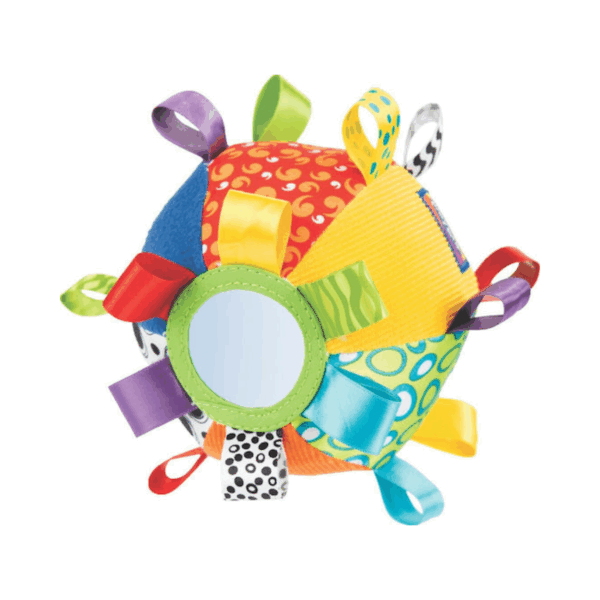 Playgro Μπάλα Loopy Ball από Ύφασμα με Ήχους για 3+ Μηνών