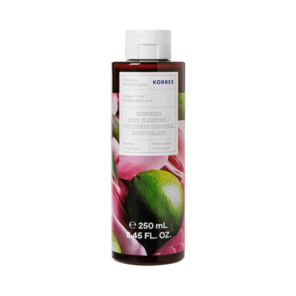 Korres Ginger Lime Αφρόλουτρο 250ml