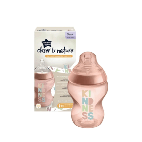 Tommee Tippee Closer To Nature Baby Bottle 0m+ Μπιμπερό Μικρής Ροής 260ml