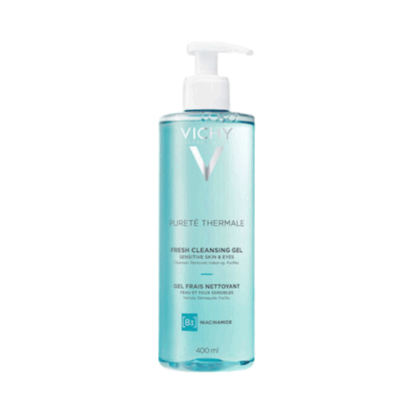 Vichy Purete Thermale Fresh Cleansing Gel B3 & Niacinamide Gel Καθαρισμού Προσώπου 400ml