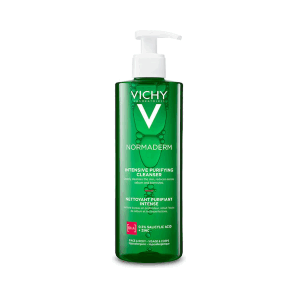 Vichy Normaderm Phytosolution Gel Καθαρισμού Προσώπου για Ακνεϊκές Επιδερμίδες 400ml