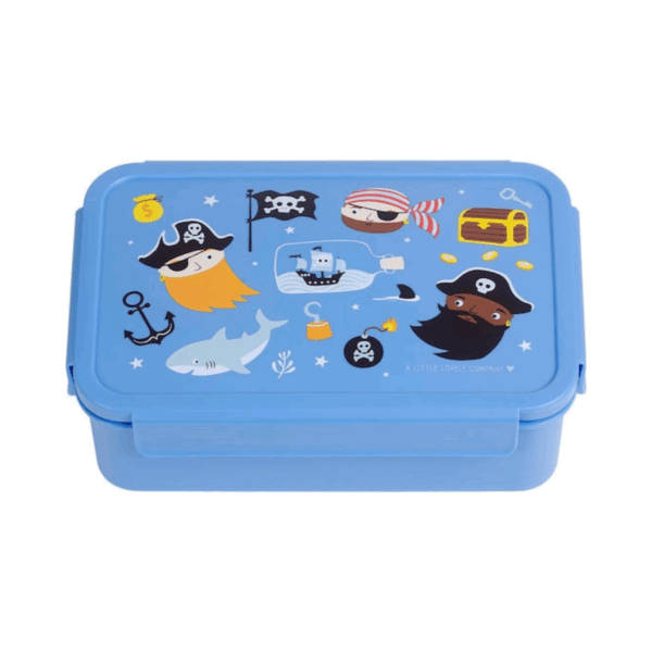 A little lovely company: Δοχείο φαγητού Bento με χωρίσματα- 1,2 L-Pirates