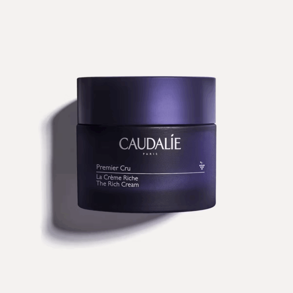 Caudalie Premier Cru Rich Κρέμα Προσώπου για Ενυδάτωση, Αντιγήρανση & Σύσφιξη με Υαλουρονικό Οξύ & Ceramides 50ml