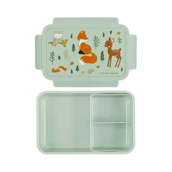 A Little Lovely Company Δοχείο Φαγητού Bento Lunch Box Forest Friends - Image 2