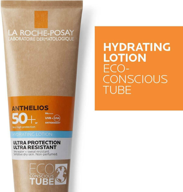 La Roche Posay Anthelios Eco-Conscious Αδιάβροχη Αντηλιακή Κρέμα για το Σώμα SPF50 250ml - Image 3