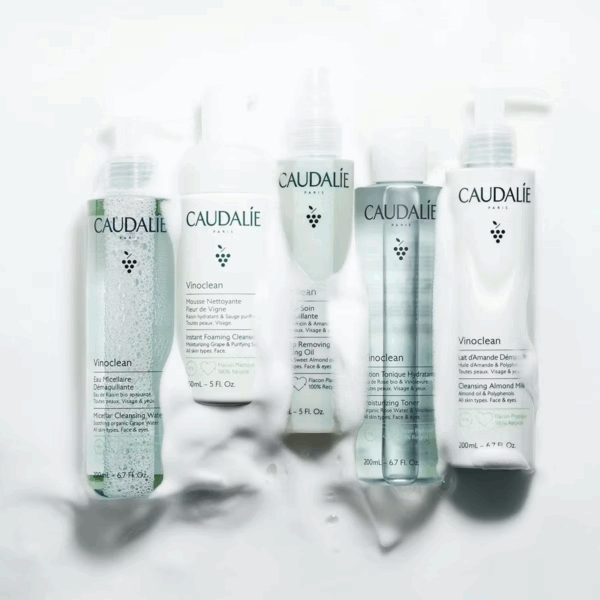 Caudalie Vinoclean Αφρός Καθαρισμού Προσώπου 2x150ml - Image 4