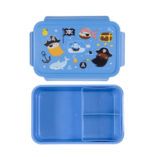 A little lovely company: Δοχείο φαγητού Bento με χωρίσματα- 1,2 L-Pirates - Image 4
