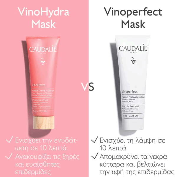 Caudalie Μάσκα Προσώπου για Ενυδάτωση 75ml - Image 3