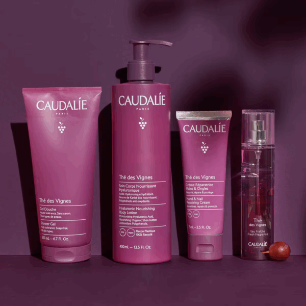 Caudalie The Des Vignes Ενυδατική Lotion Σώματος με Υαλουρονικό Οξύ για Κανονικές έως Ξηρές Επιδερμίδες 400ml - Image 3