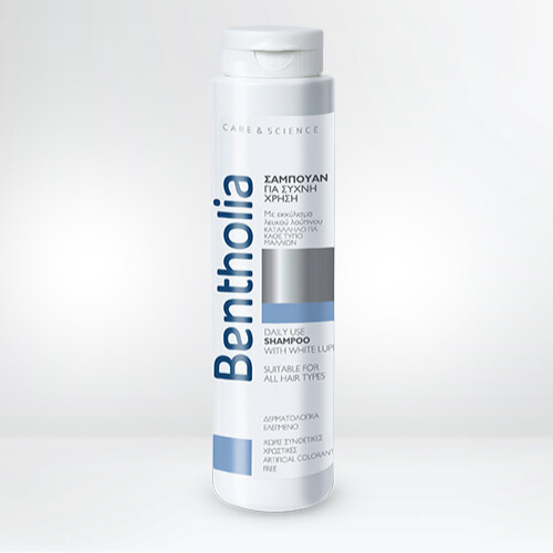 Bentholia Σαμπουάν για Συχνό Λούσιμο με Εκχύλισμα Λευκού Λούπινου κατάλληλο για Κάθε Τύπο Μαλλιών 300ml