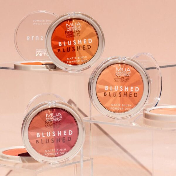 MUA BLUSHED POWDER DUO GINGER - Image 4